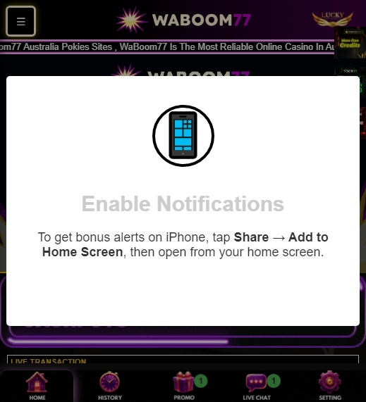 WaBoom77 Casino